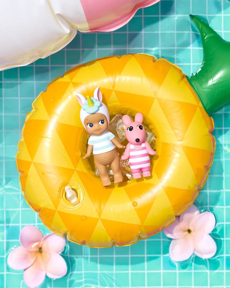 sonny angel summer vacation series floating